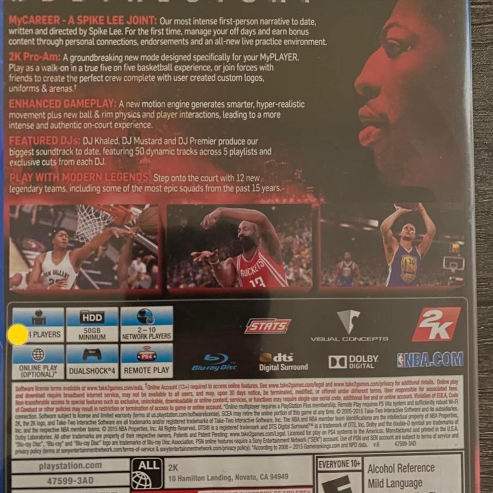 Nba2k16 Ps4 Playstationgame Nba Basketball 6ecf 3