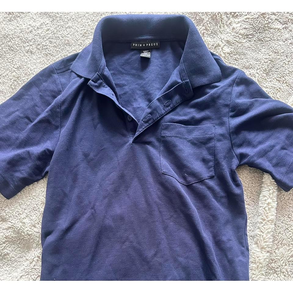Navy Blue Shirt In A 6e02