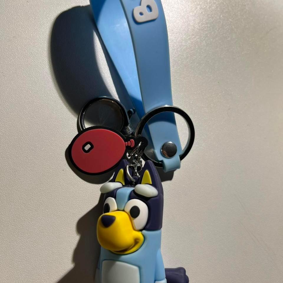 Bluey Keychain With Wrist Kids 8cd8