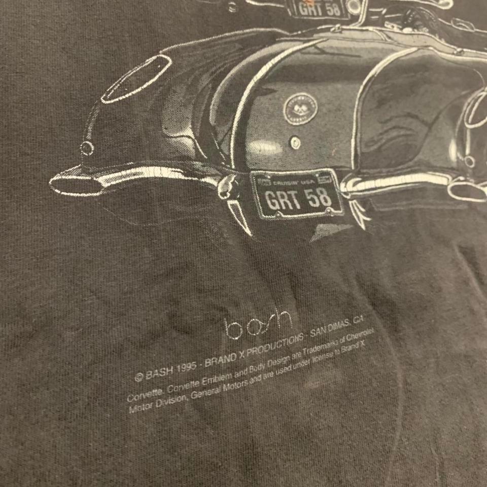 Y2k Graphic Chevy Corvette Vintage 9a3a 3