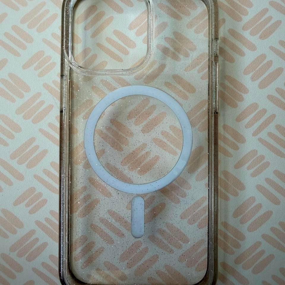 Iphone 15 Promax Clear Sparkly 24fa