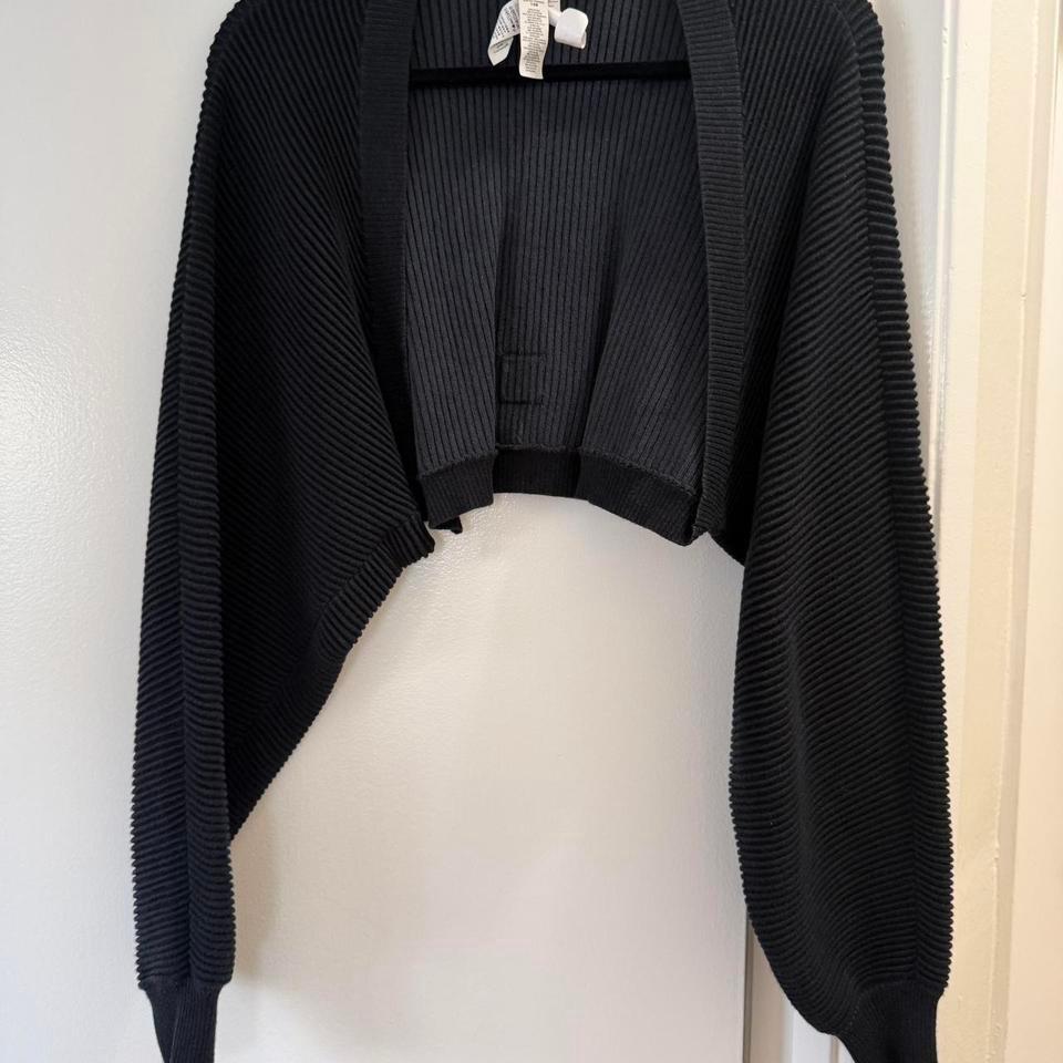 Alo Denim Knit Shawl In 6677