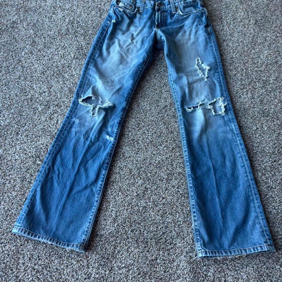 Vintage Distressed Lucky Brand Blue 2b28