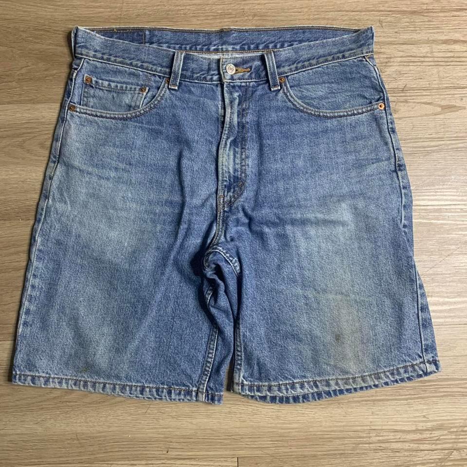 Levis 550s Blue Denim Shorts B4cd