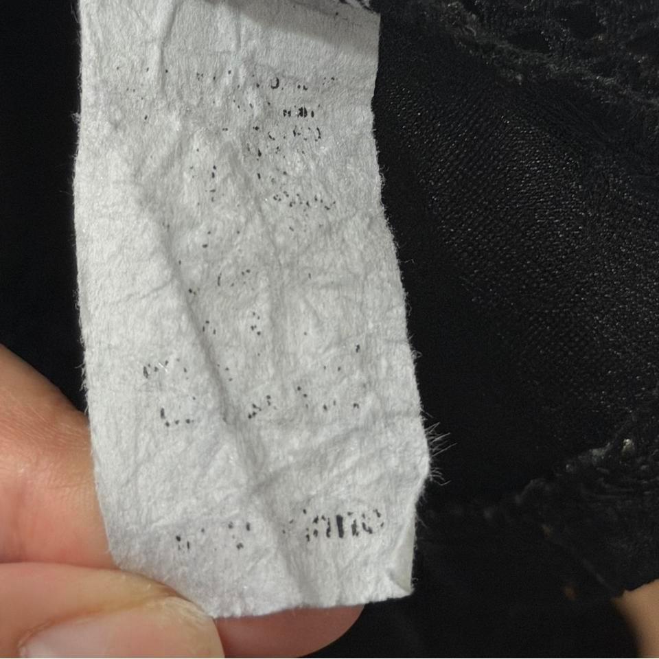 Y2k Grunge Gothic Black Strapless 47d2 7