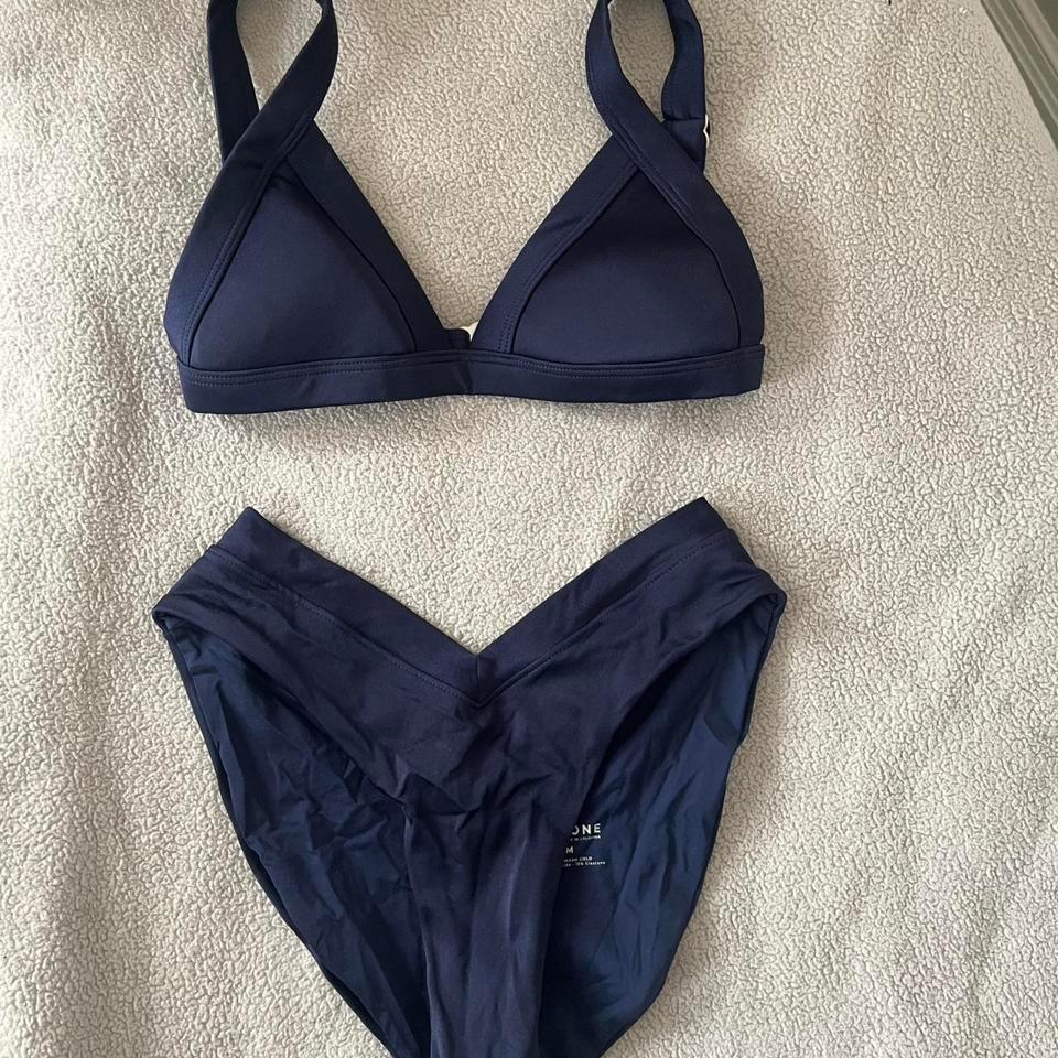 One One Swimwear Navy Bikini 371d
