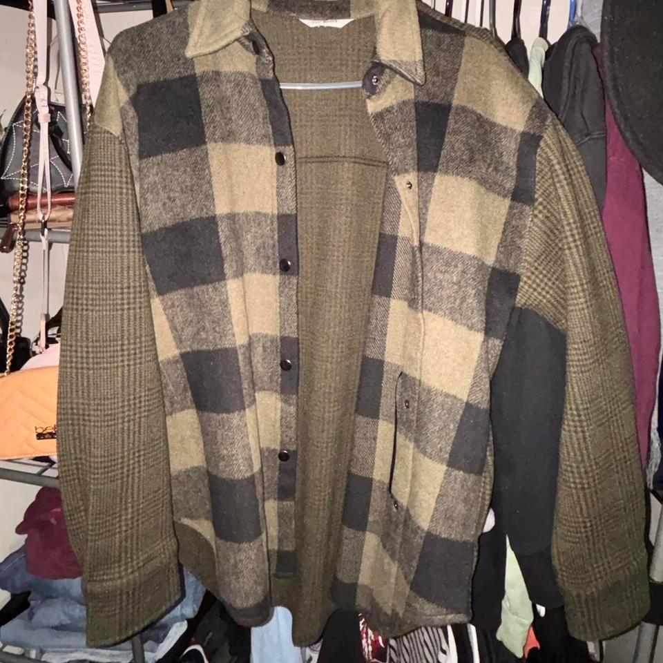 Steve Madden Oversized Plaid Flannel