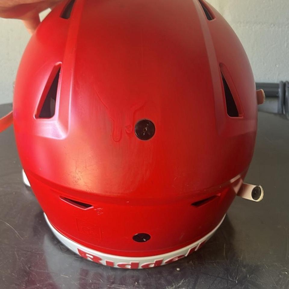 Red Riddell Speedflex Football Helmet 5f8a