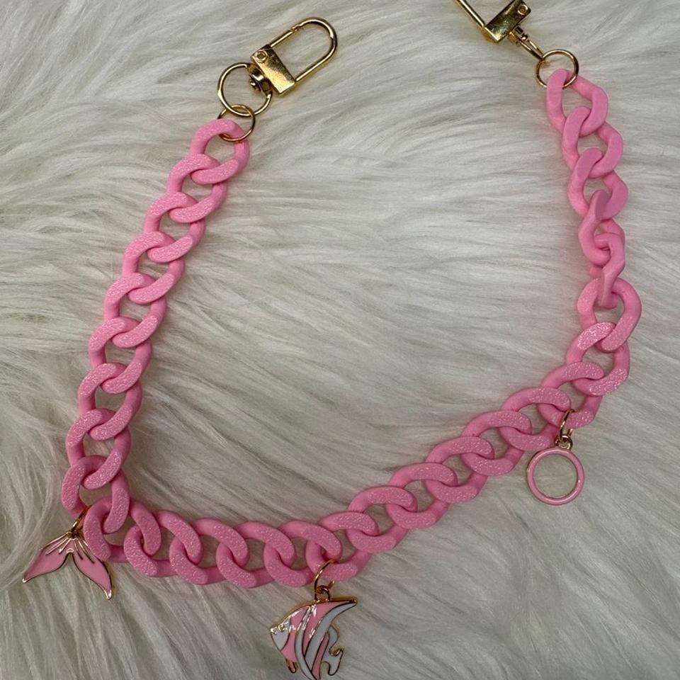Purse Chain In Pink And Dcb1