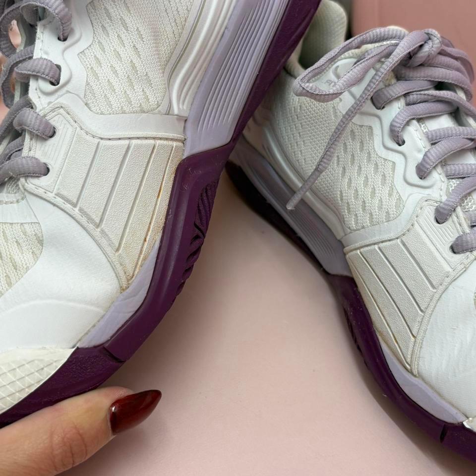 White And Purple Wilson Tennis 5