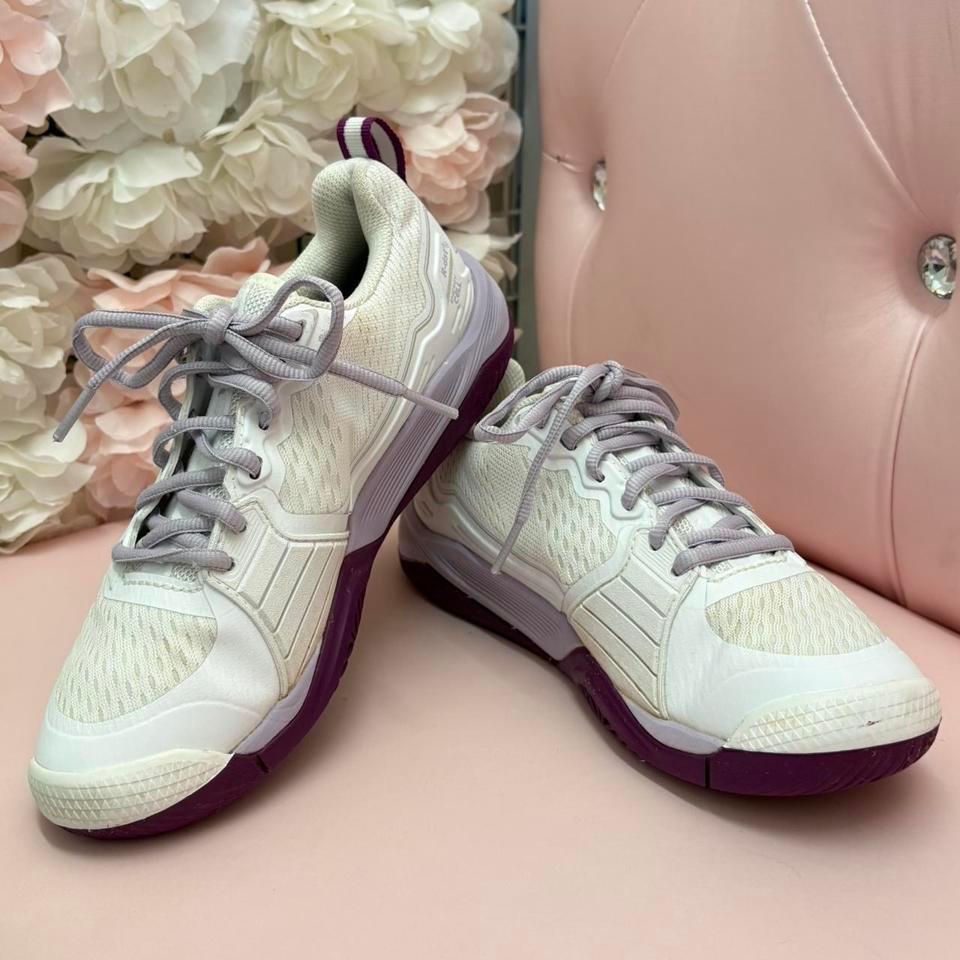 White And Purple Wilson Tennis 4