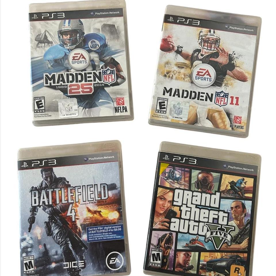Lot Of 4 Ps3 Games