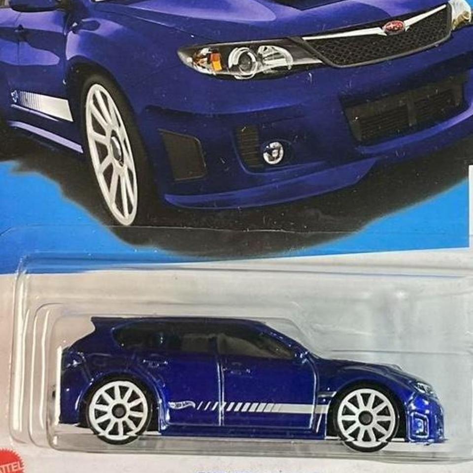 Hot Wheels Blue Subaru Wrx Ea5d 4