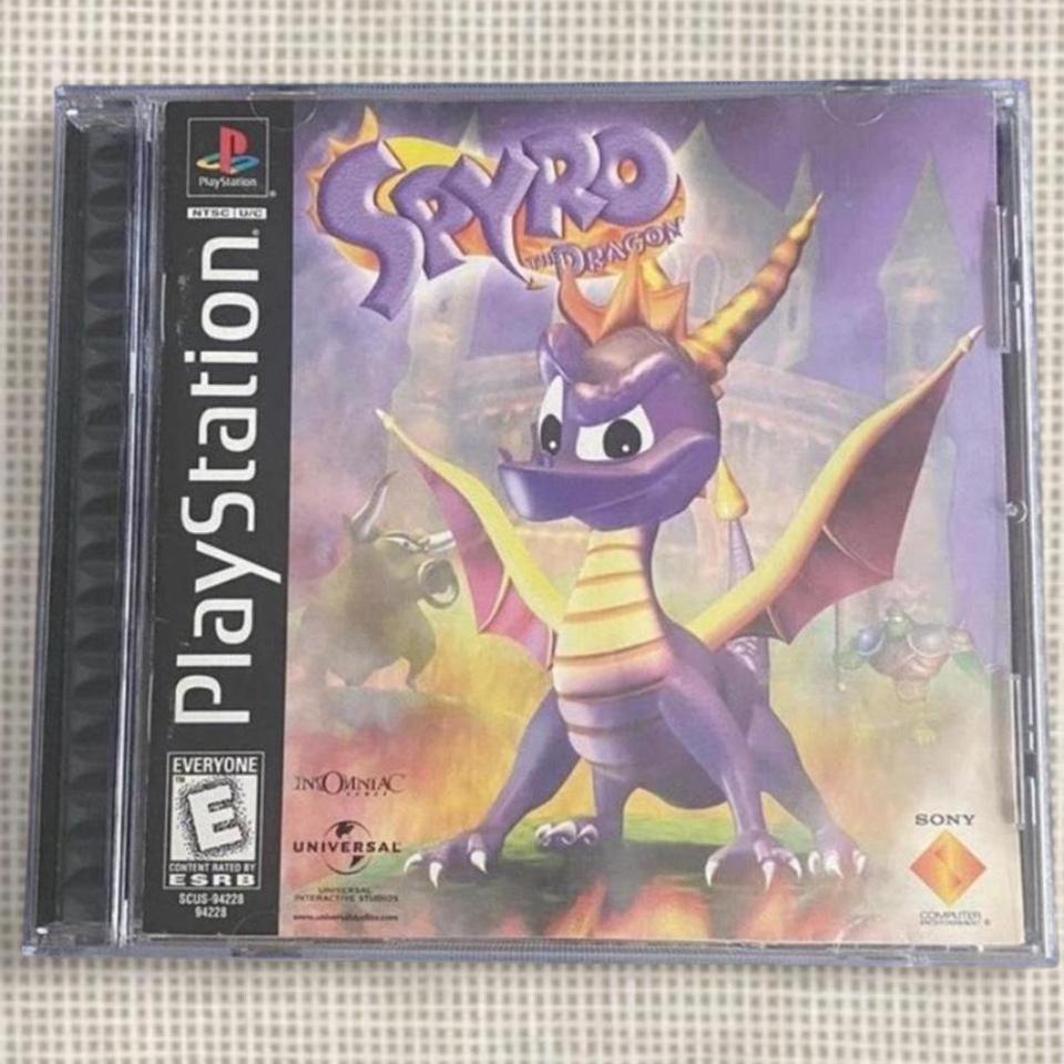 Spyro The Dragon Ps1 Game 5397
