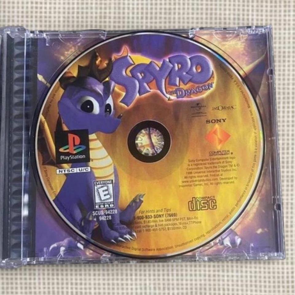 Spyro The Dragon Ps1 Game 5397 3