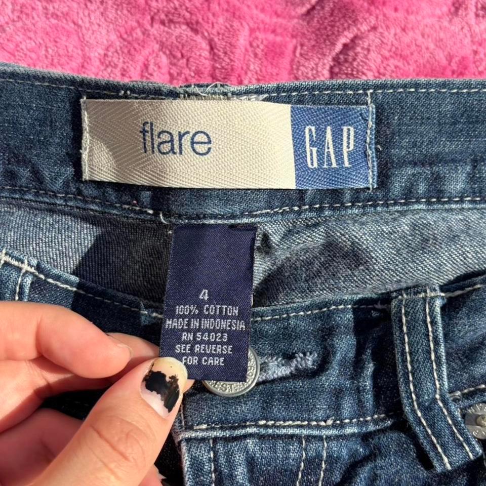 Baggy Cargo Flare Jeans From C444 3