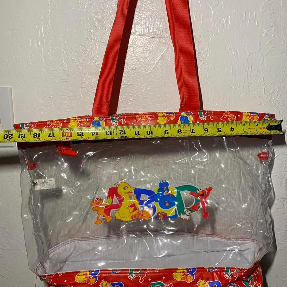 Elmo And Friends Clear Tote 4