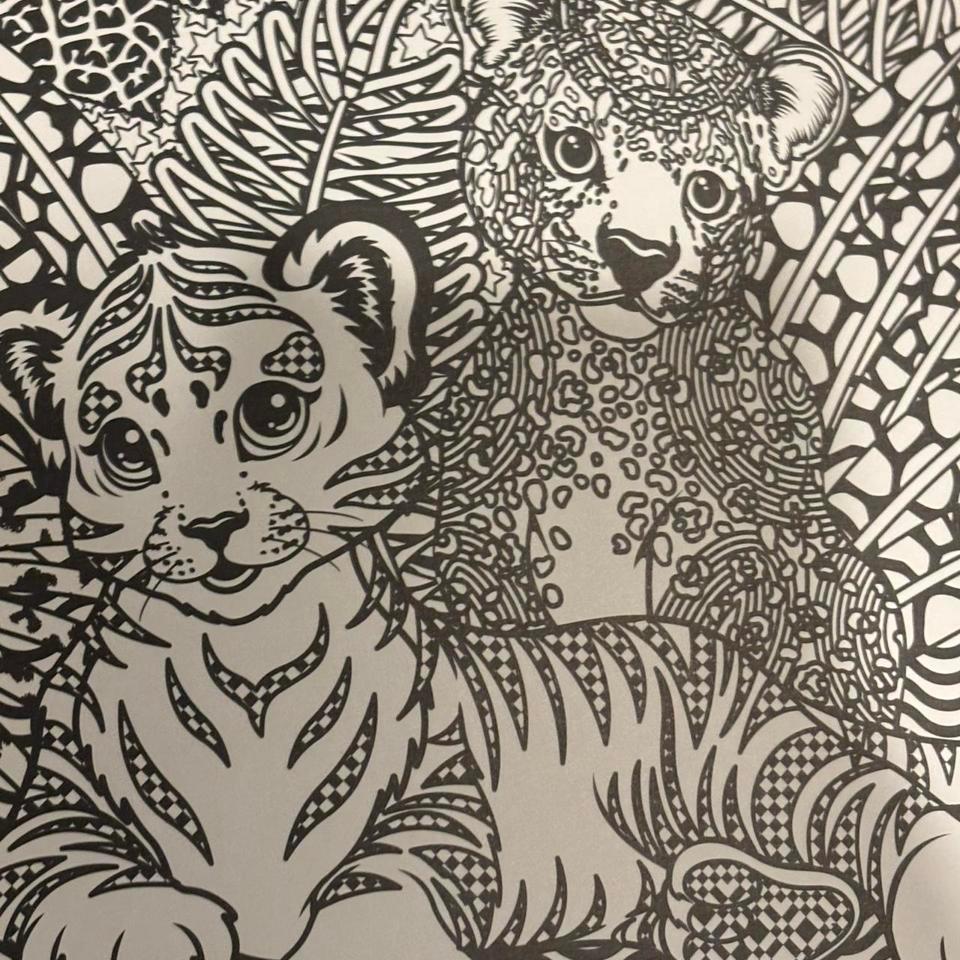 Lisa Frank Coloring Book F302 2