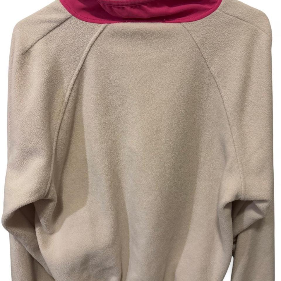 Pink And Cream Fleece Jacket 3a47 4