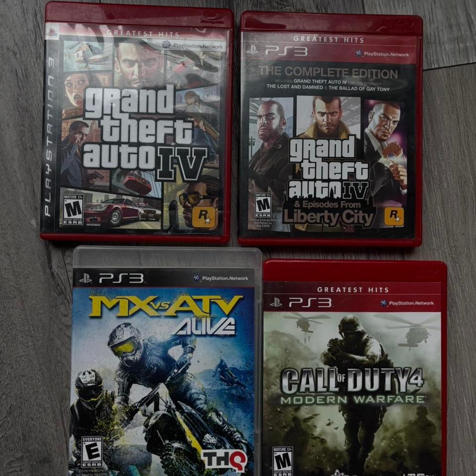 Ps3 Games Bundle Gta Iv 75c0