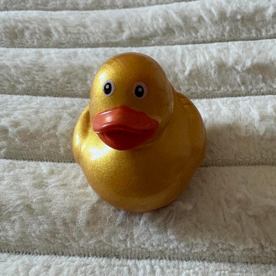 Collectible Rare Gold Glitter Rubber 7965