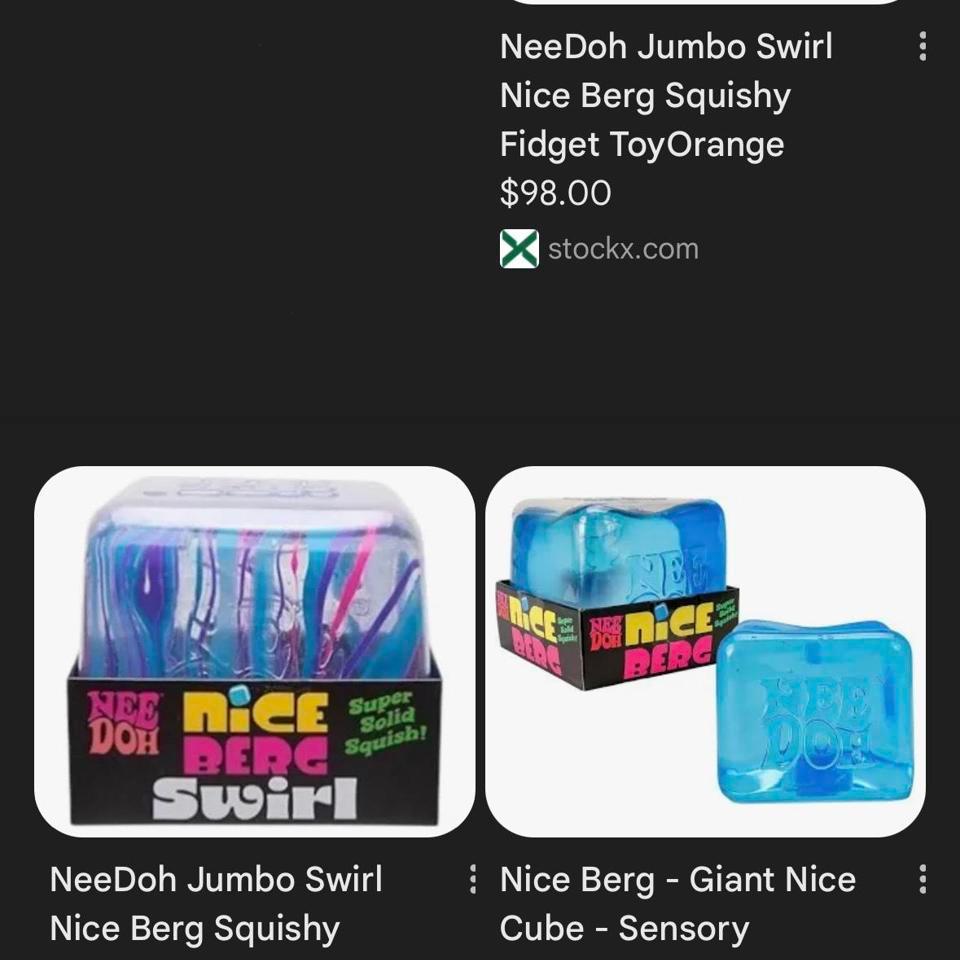 Needoh Nice Berg Blue Ice 1b57 6