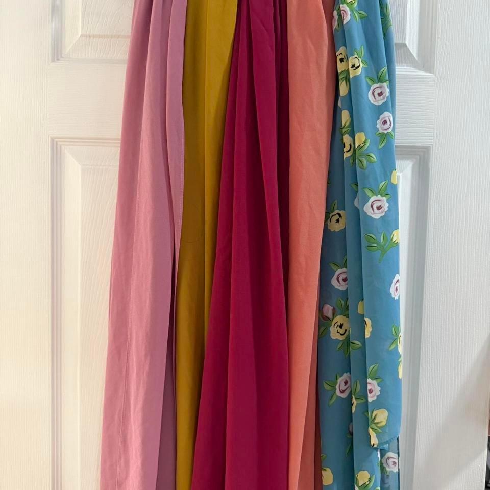 Veiled Collection Magenta Chiffon Hijab 6f0b 3