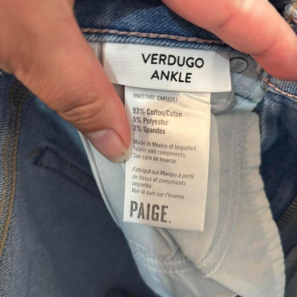 Paige Verdugo Ankle Blue Jeans 2