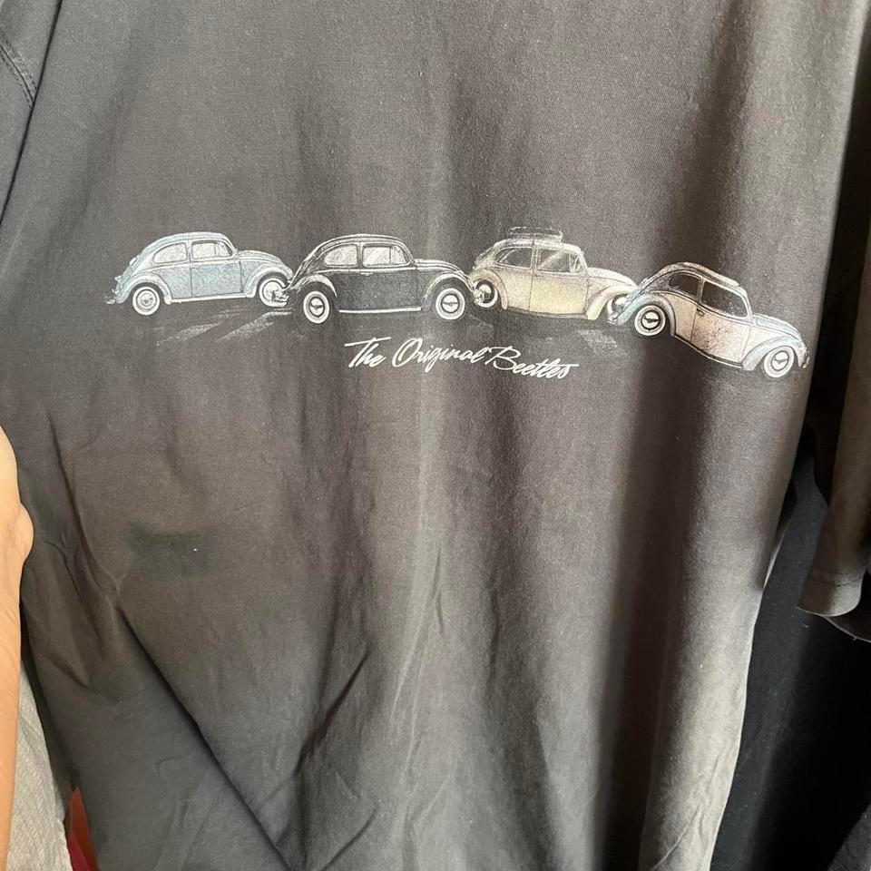 Grey Vintage Volkswagen Beetle Tee