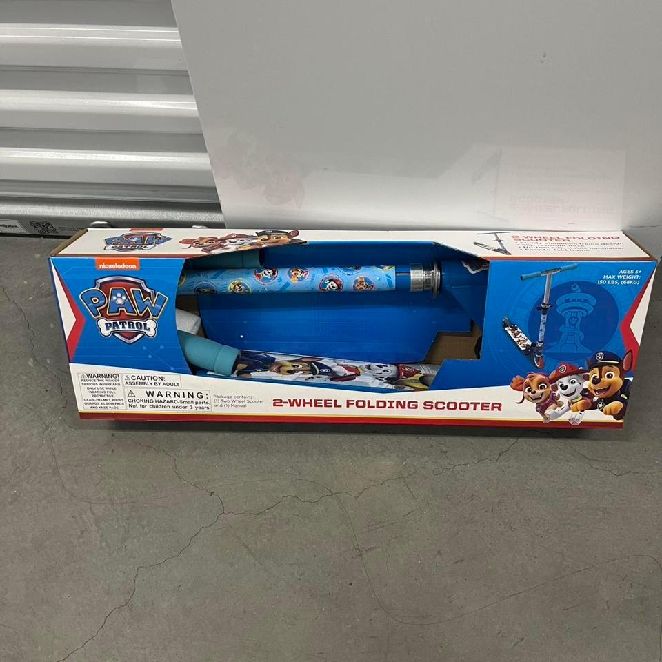 Paw Patrol Blue Folding Scooter 8b04