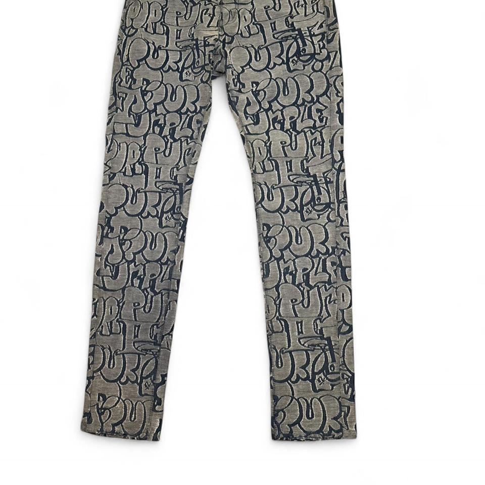 Purple Brand Graffiti Print Jeans 2a65 8