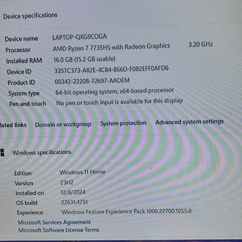 Asus Tuf Gaming Laptop With 4