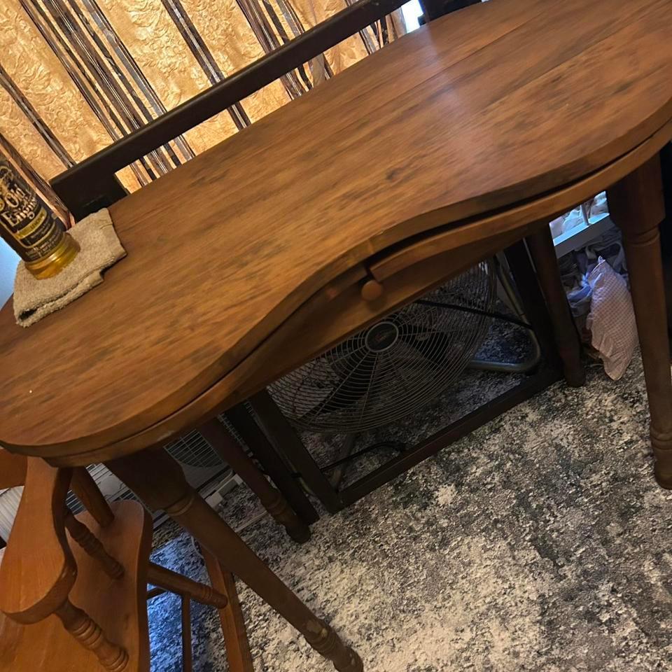 Brown Wooden Desk Great For