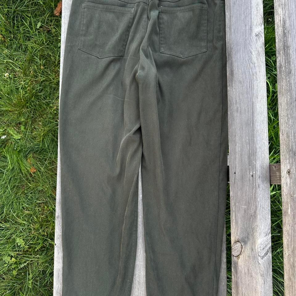 Talbots Petites Green Straight Leg 3
