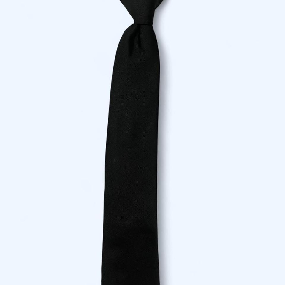 Black Chaps Clip On Silk 703e