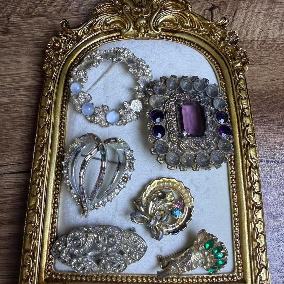 Repair Vintage Brooch Lot 2 D738