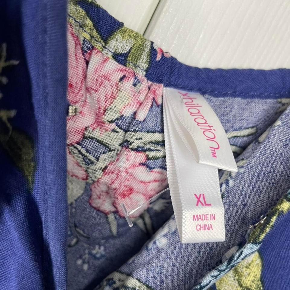 Navy Floral Xhilaration Romper With 51ec 4
