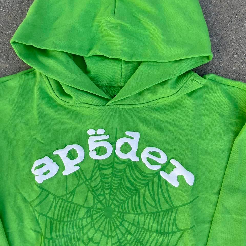 Green Spider Sp5der Hoodie Size 5081 2