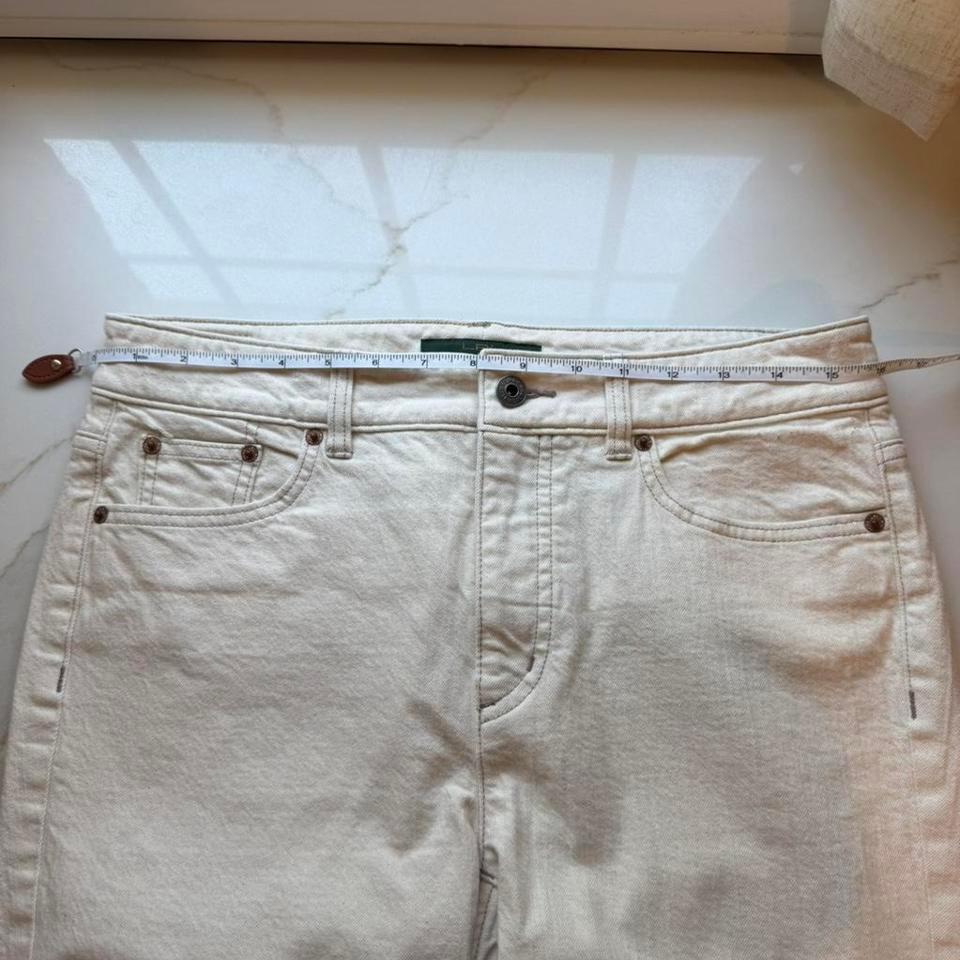 Ralph Lauren Cream Straight Leg 300d 3