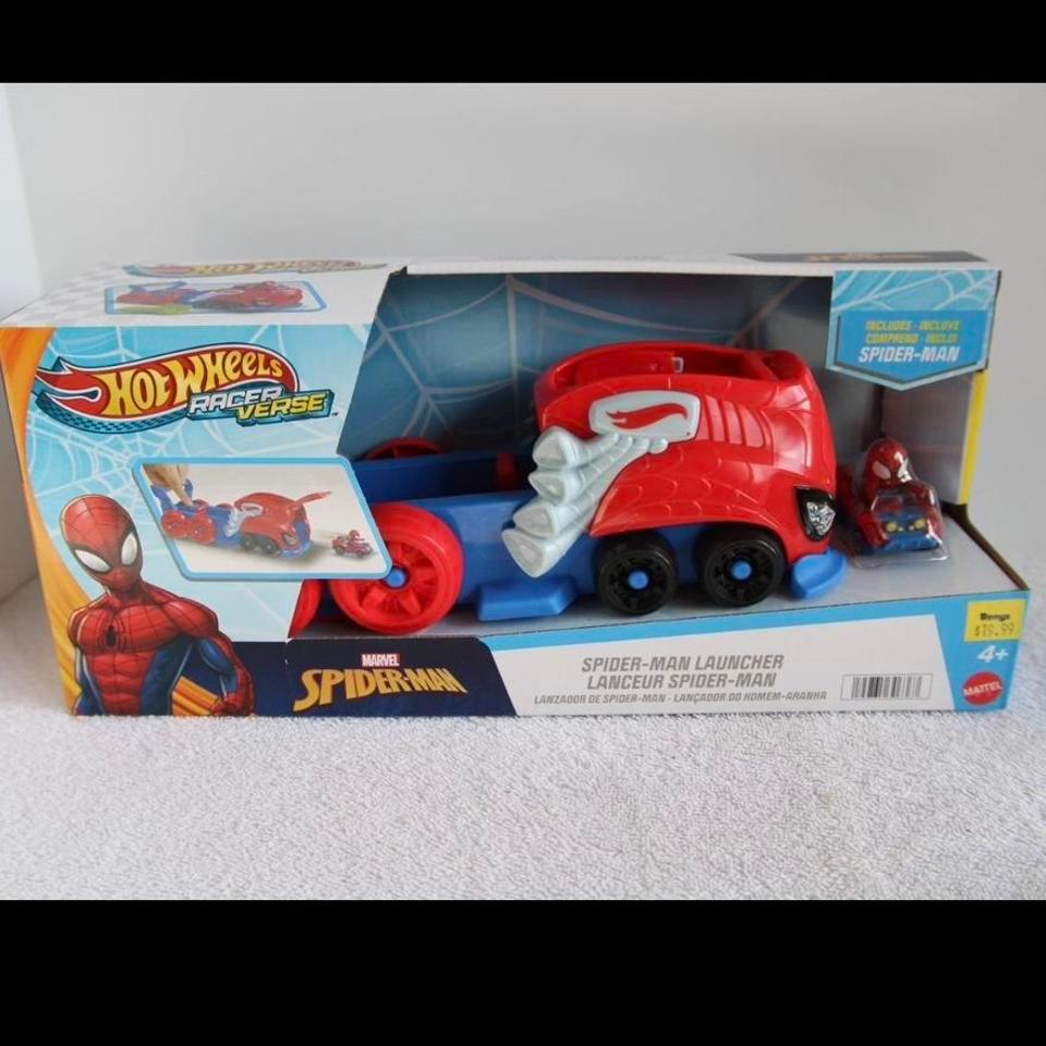 Hot Wheels Spider Man Launcher Marvel 320a