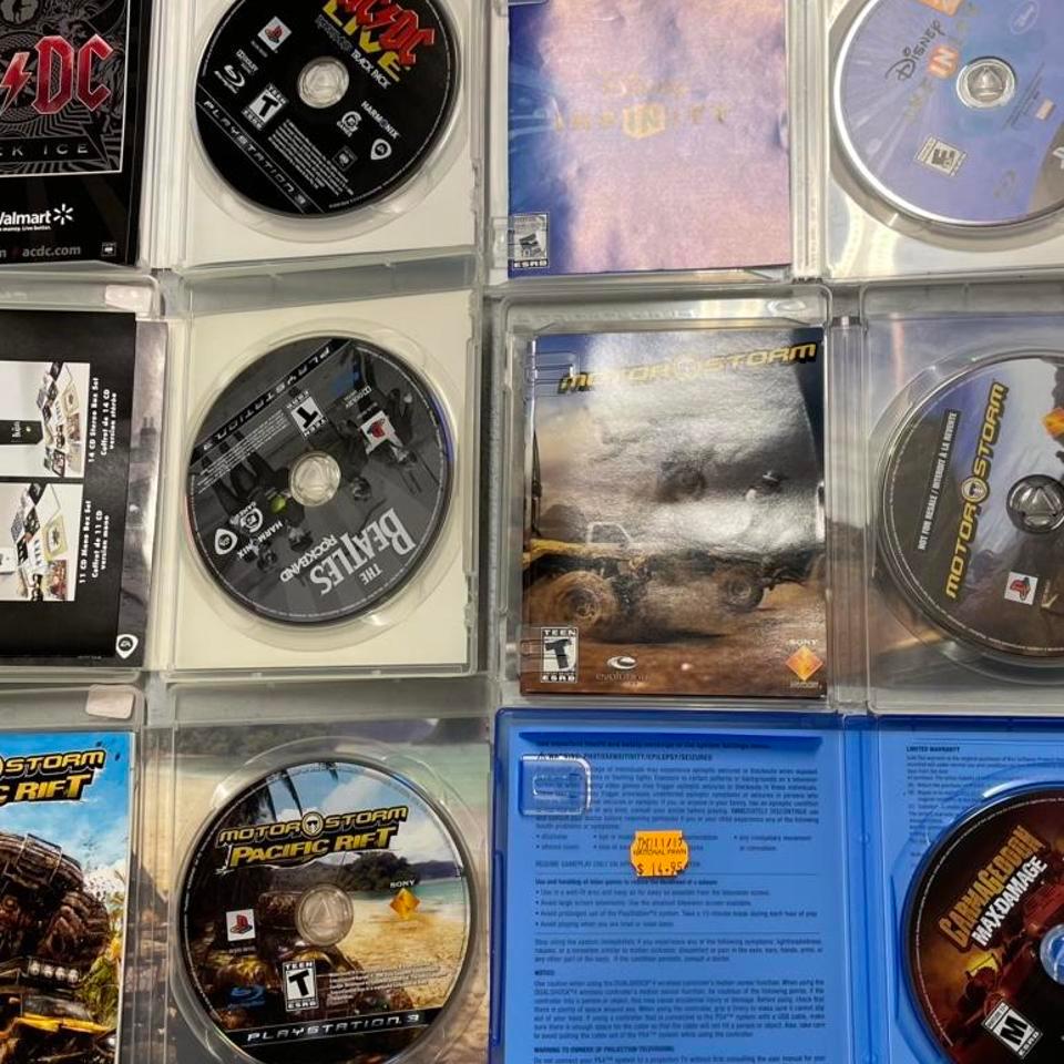 Ps3 And Ps4 Lot Of 7619 2