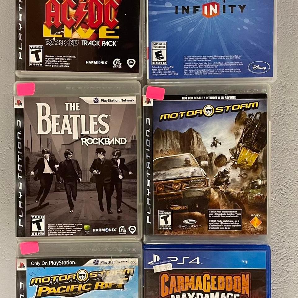 Ps3 And Ps4 Lot Of 7619