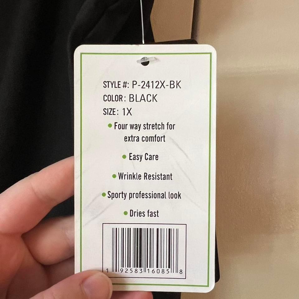 Size 1x Gt Black Scrub 02c5 2
