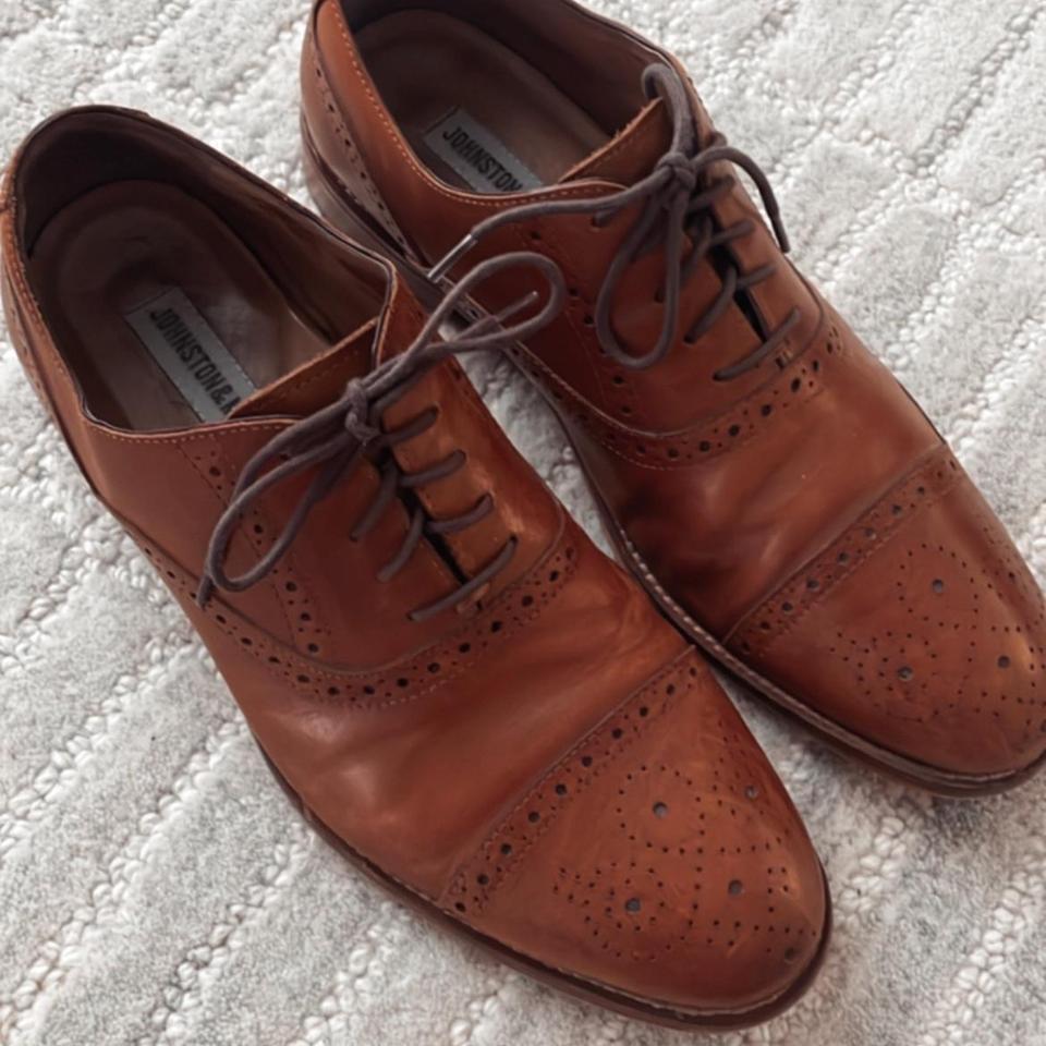 Johnston Murphy Brown Leather
