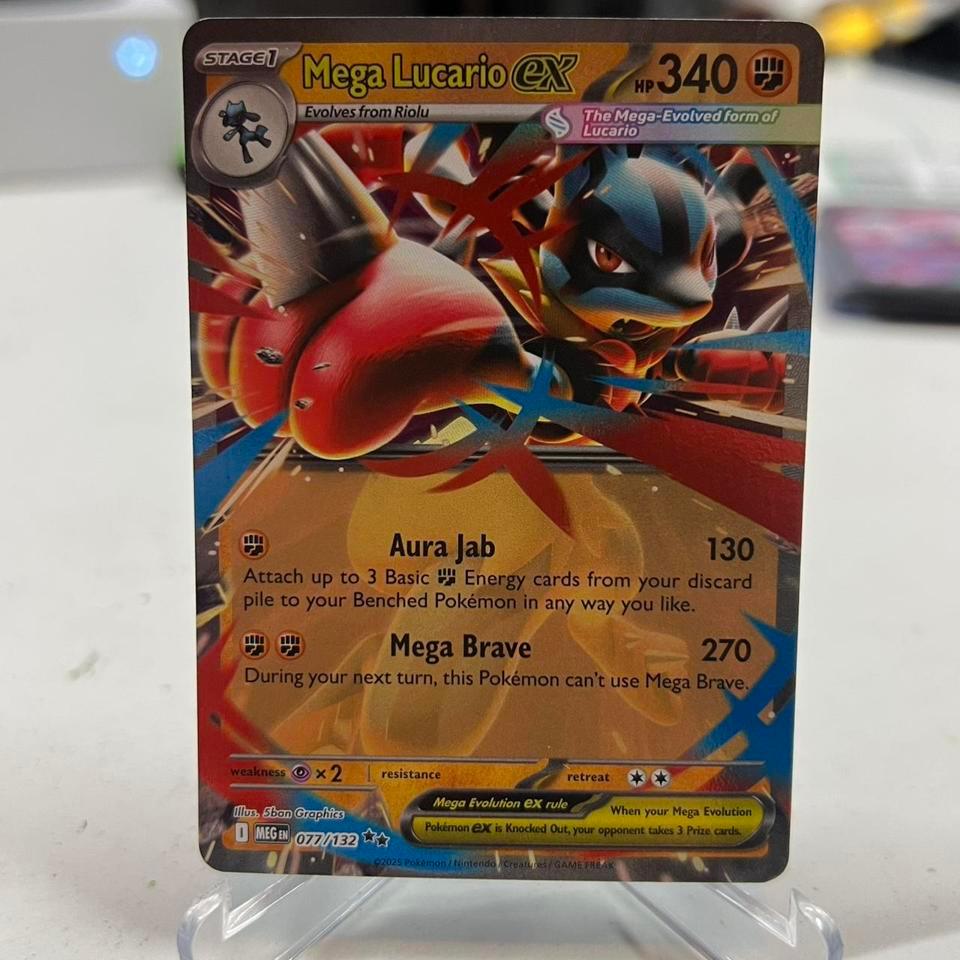 Mega Lucario Ex Double 8a41