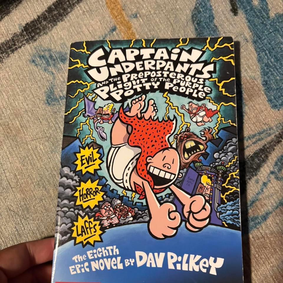Captain Underpants Book By Dav