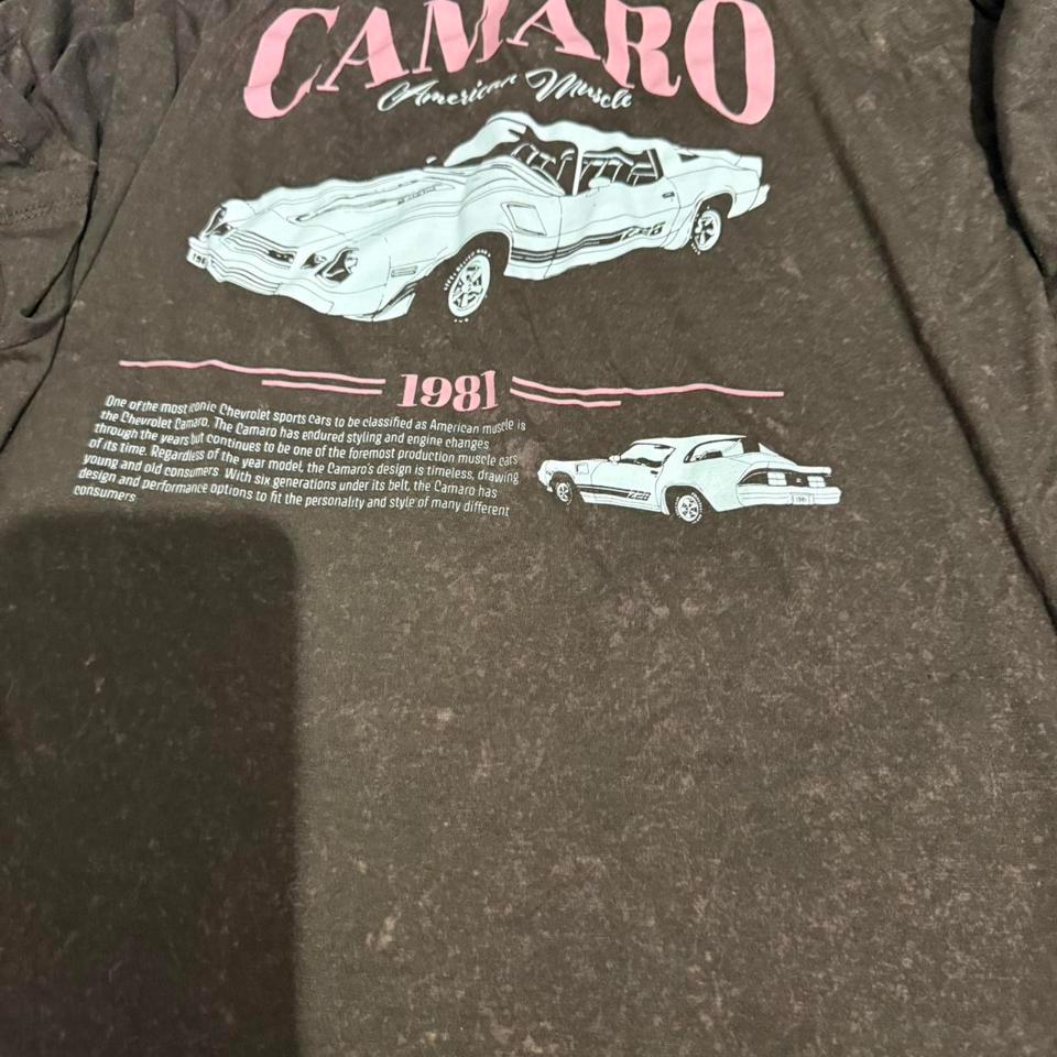 Camaro American Muscle Black Long 40e5