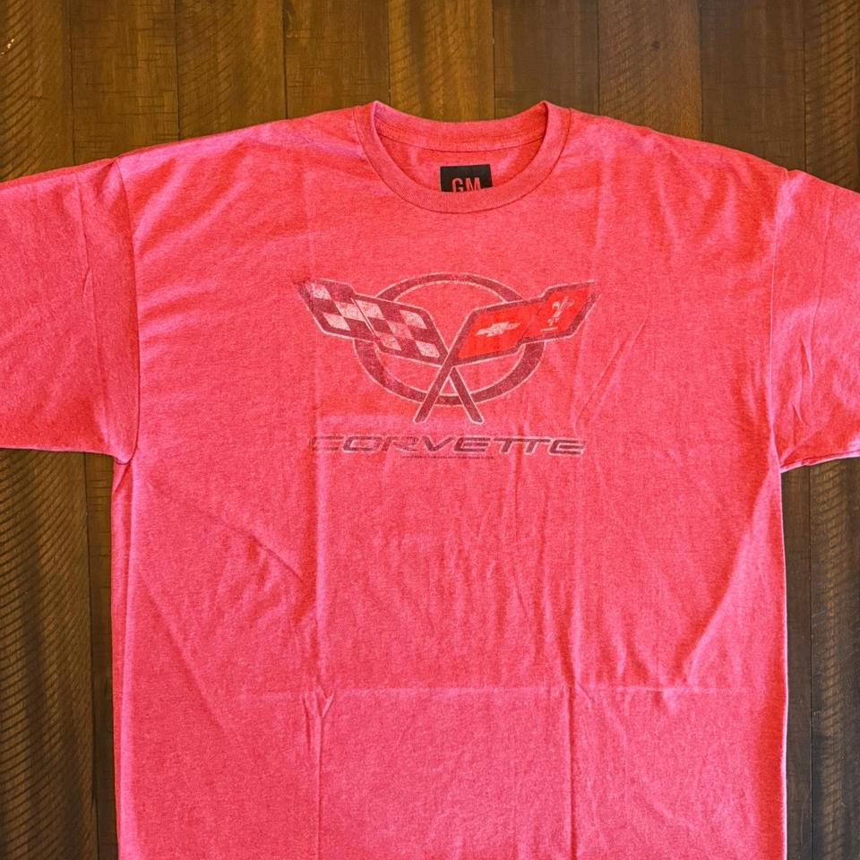 Y2k Corvette Racing T Shirt Size B49f