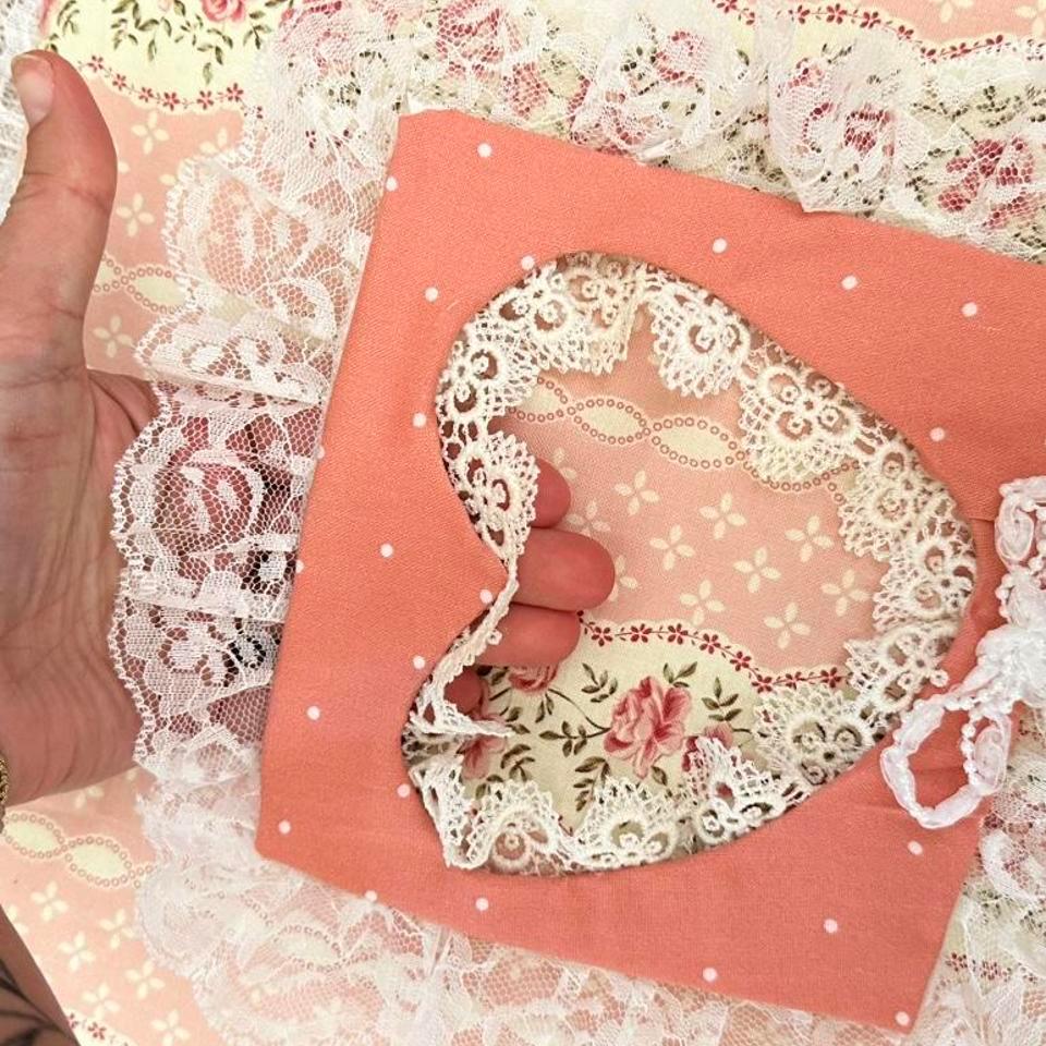 Handmade Vintage Inspired Pink And 49a6 3