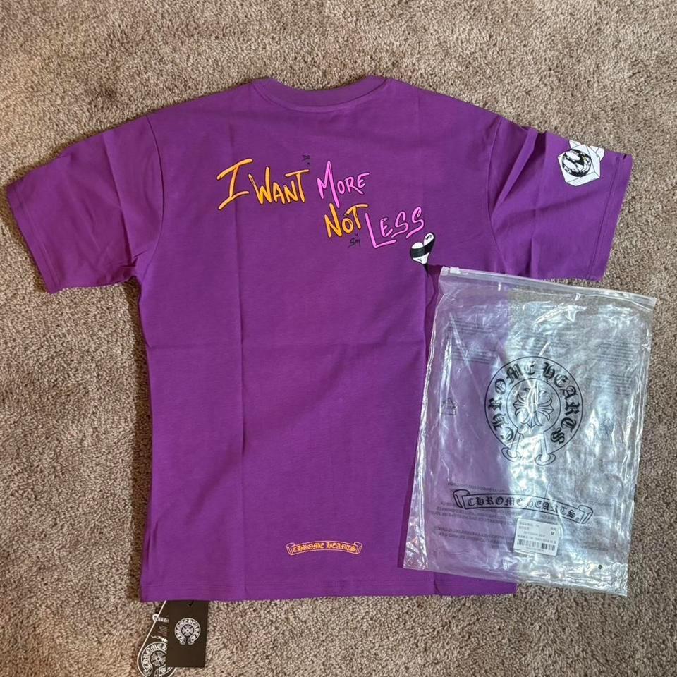 Chrome Heart Tee Purple 21a9 4